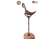 Sitzstock verstellbar mit großer Sitzfläche