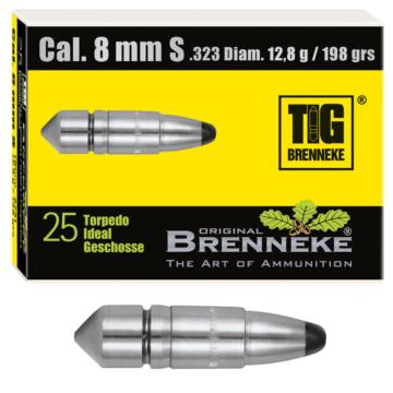 BRENNEKE Geschoss 8mm S TIG - Bullets - AKAH