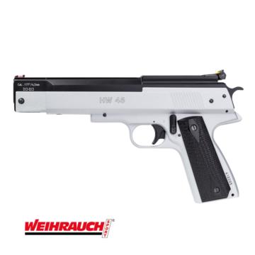 WEIHRAUCH HW 45 Stainless Look - Leisure air pistol - AKAH
