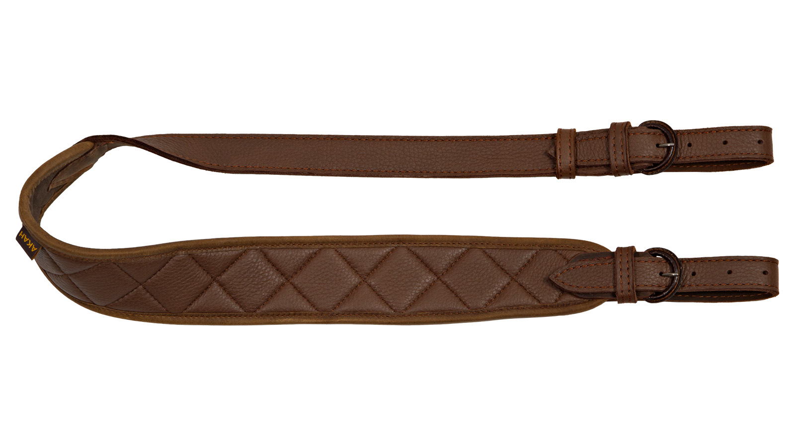 AKAH rifle sling moose leather with quilted padding - Gun slings - AKAH