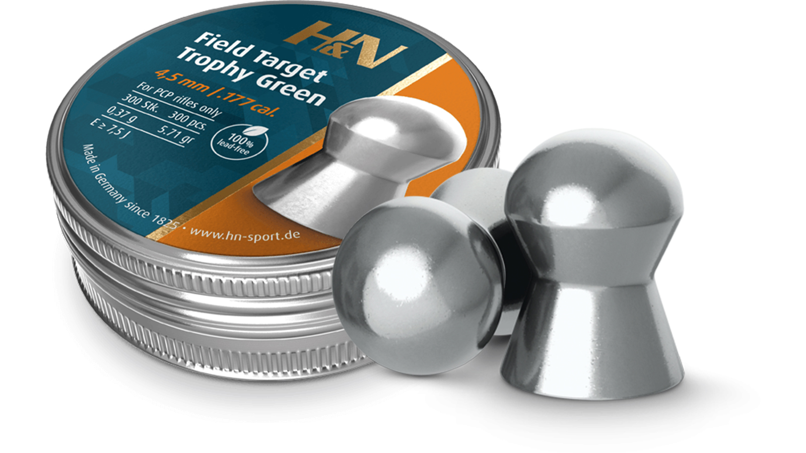 H&N Field Target Trophy Green Diabolos AKAH