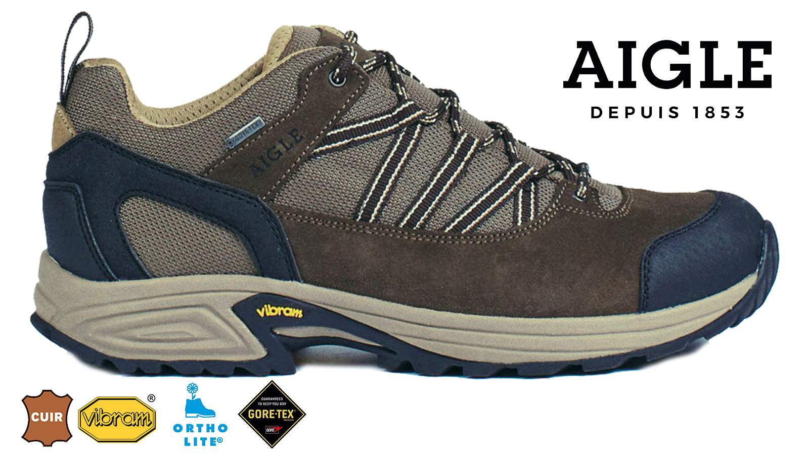 AIGLE Mooven GTX men - Shoes - AKAH