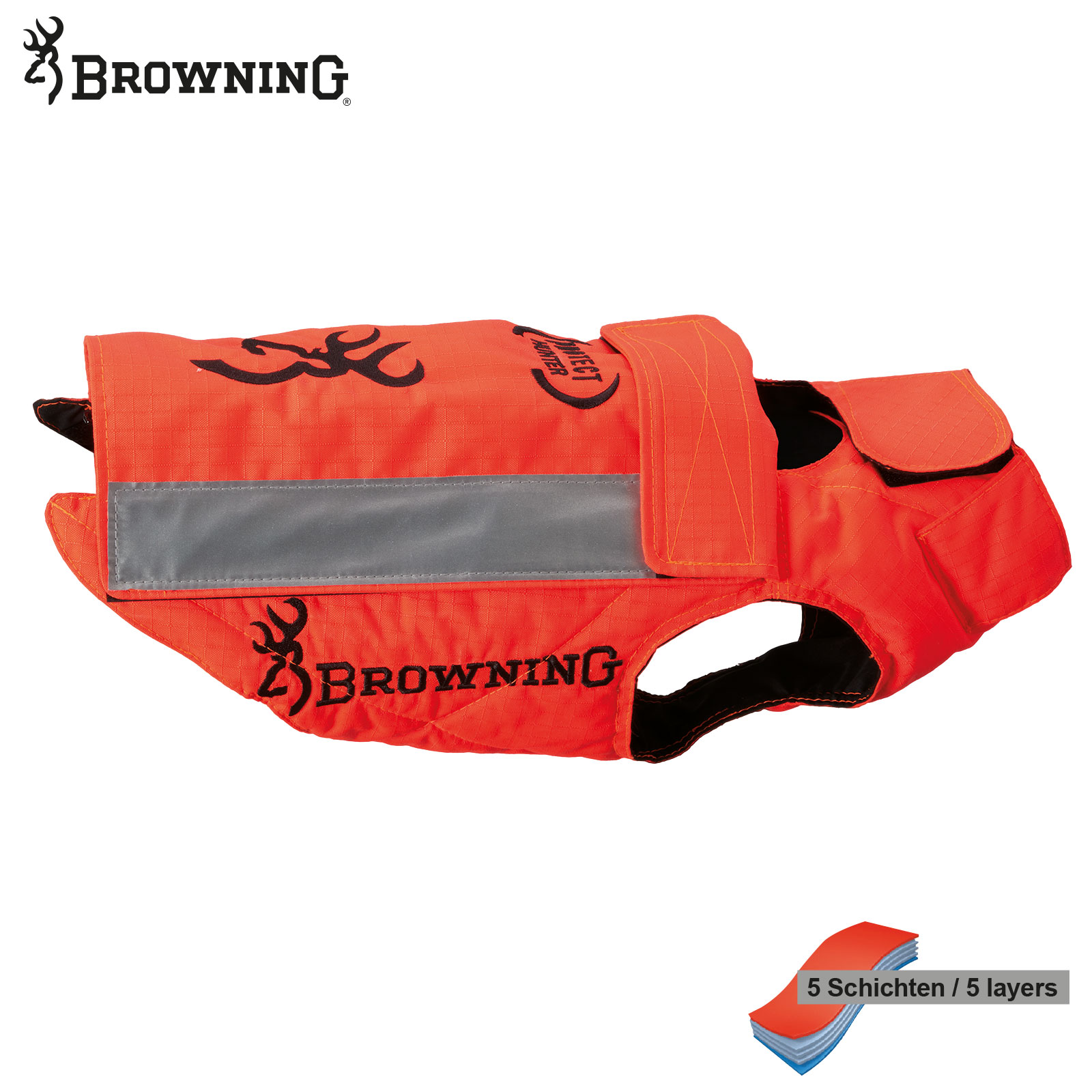 BROWNING Dog Safety Vest Protect Hunter