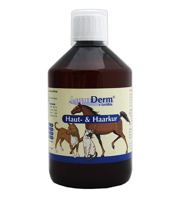 LUPODERM Haut- & Haarkur mit Lecithin - Hundefutter + Snacks - AKAH
